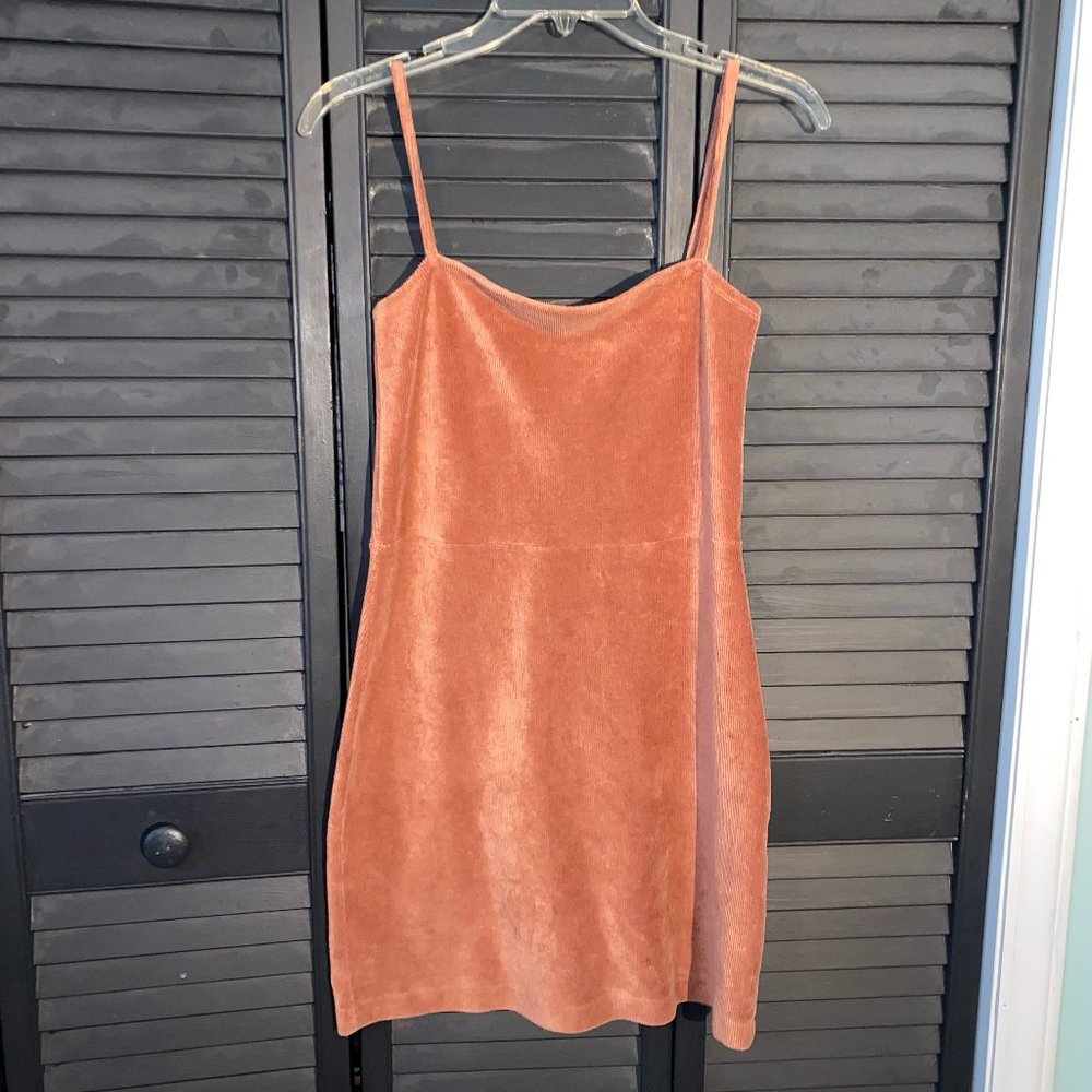 Rustic pink short dress